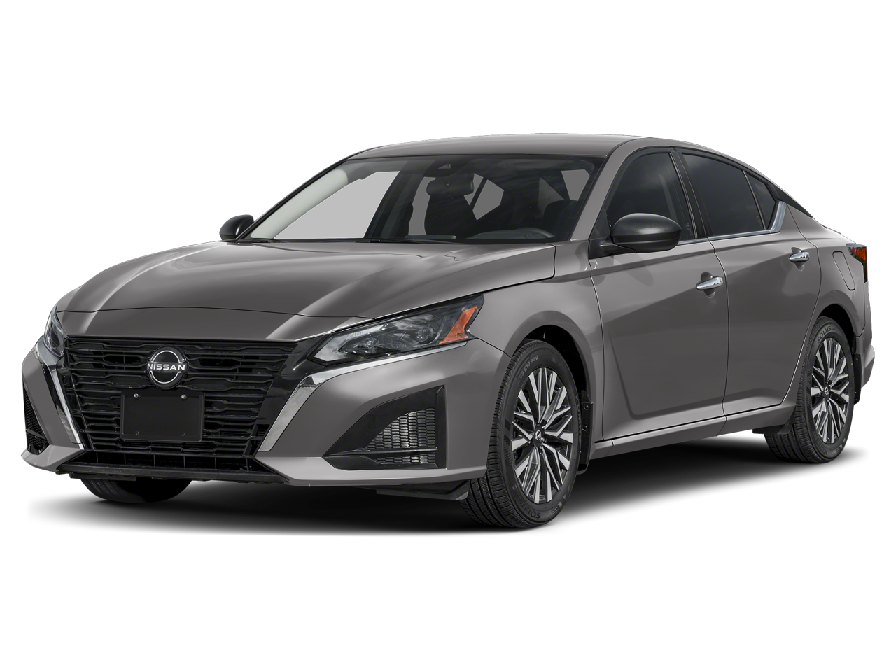 2025 Nissan Altima 2.5 SV in Gun Metallic — front three-quarter view