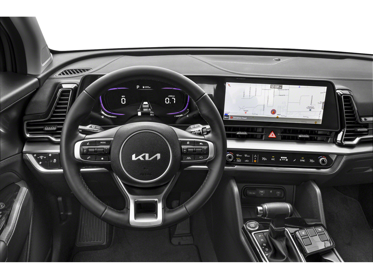 2025 Kia Sportage — interior view