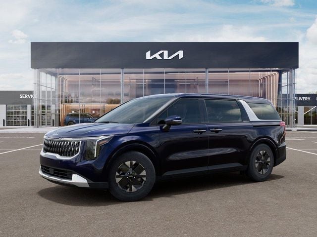 2026 Kia Carnival Hybrid — rear three-quarter view